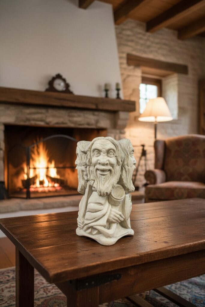 Polski rzeźbiarz Łukasz Cześniak Fajne rzeźby słowiańskie na zamówienie