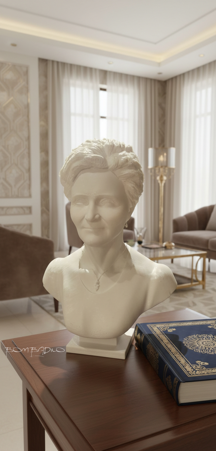 Rzeźbione popiersie marmurowe i mosiężne – gdy pamięć zyskuje formę (i nie zamierza jej oddać)